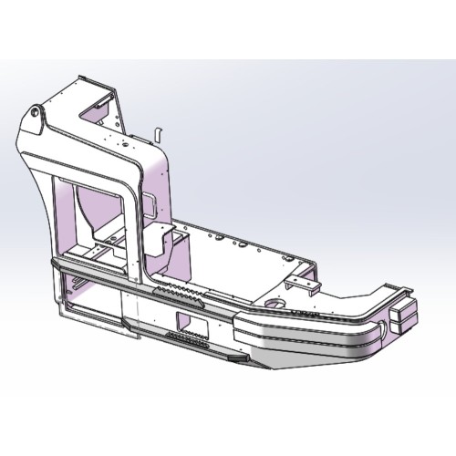 Топливный бак для ограниченного пространства в подземных погрузчиках
