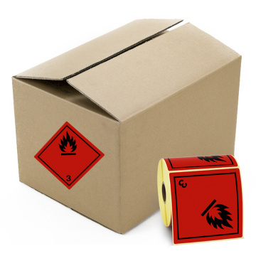 Customized warning shipping label sticker