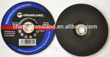 5'' 125x6x22mm DEPRESSED CENTRE GRINDING DISC FOR METAL