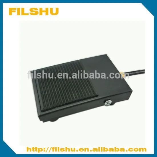 2015 FILSHU hot selling push button foot switch