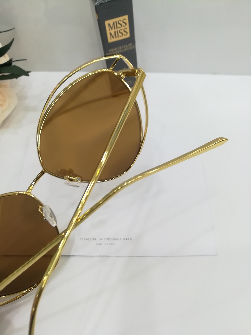 Metal Lense Sunglasses