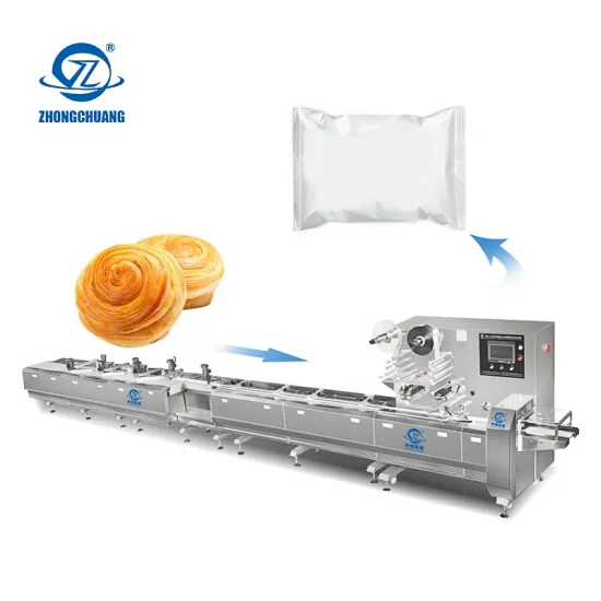 Automatic Horizontal Pillow Bag Packing Machine Line for Food Products