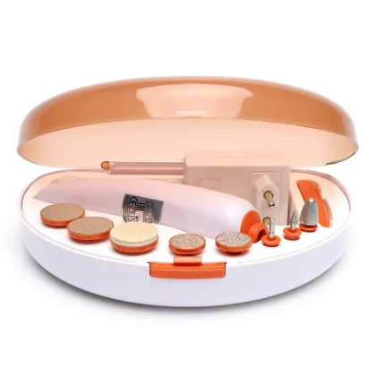 Professional Manicure & Pedicure Kit: Tools and Nail Polish