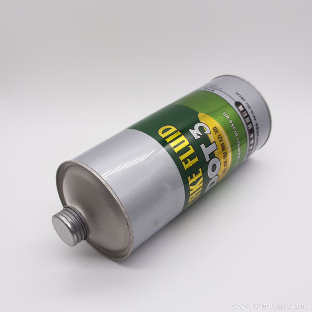 1L Cleaning Brake Fluid Metal Cans