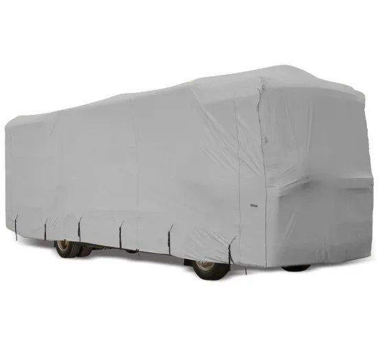 heavy duty non-woven fabric sun rain hail protection caravan rv travel trailer cover