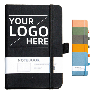Custom A5 Fabric Hardcover Journal with Logo Printing for Students