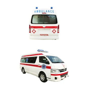 Brand New Hiace Advanced Ambulance Car with ICU Monitoring for Sale