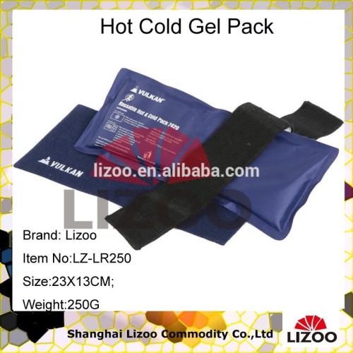 Soft reusable ice pack for sports injury
