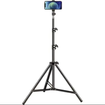 Tripod-style antler support is used for cameras