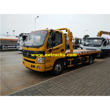 Foton 4 Ton Flatbed Car Towing Trucks