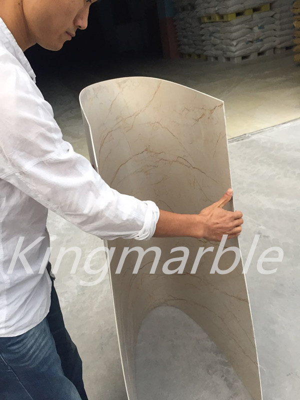 UV faux pvc marble panel