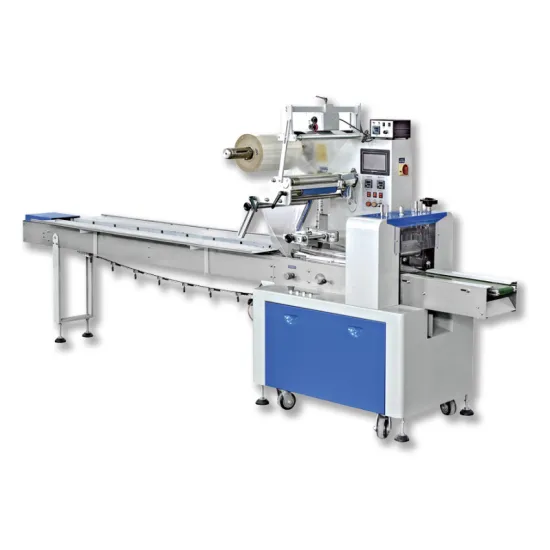 Vertical Pillow Flow Packing Machine for Bread, Burgers, and Donuts