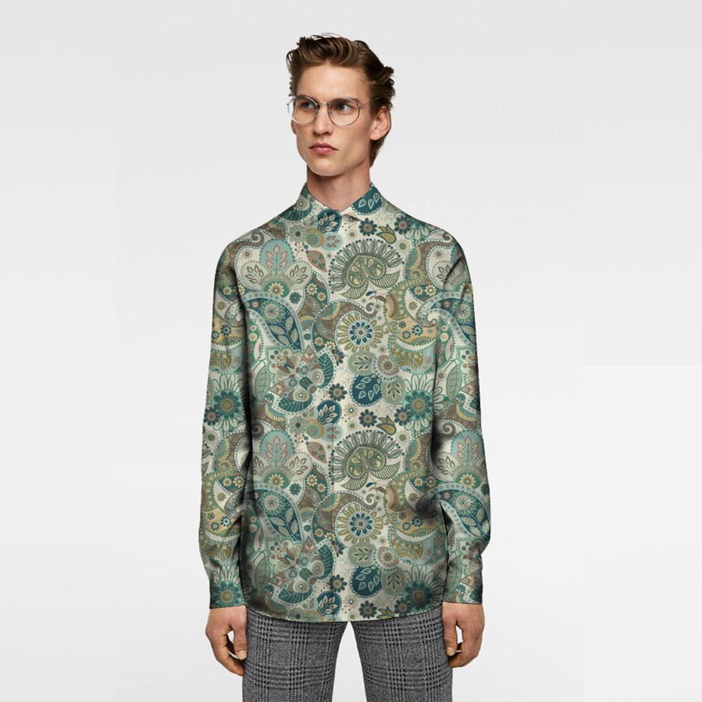 Digital Textile Elegant Printing