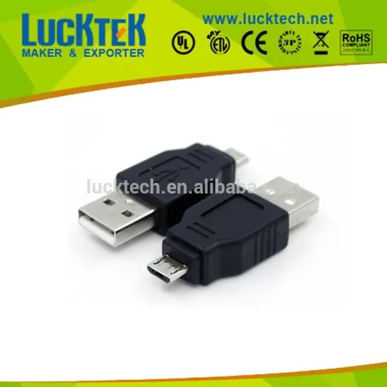 USB A male to Micro USB B male adapter