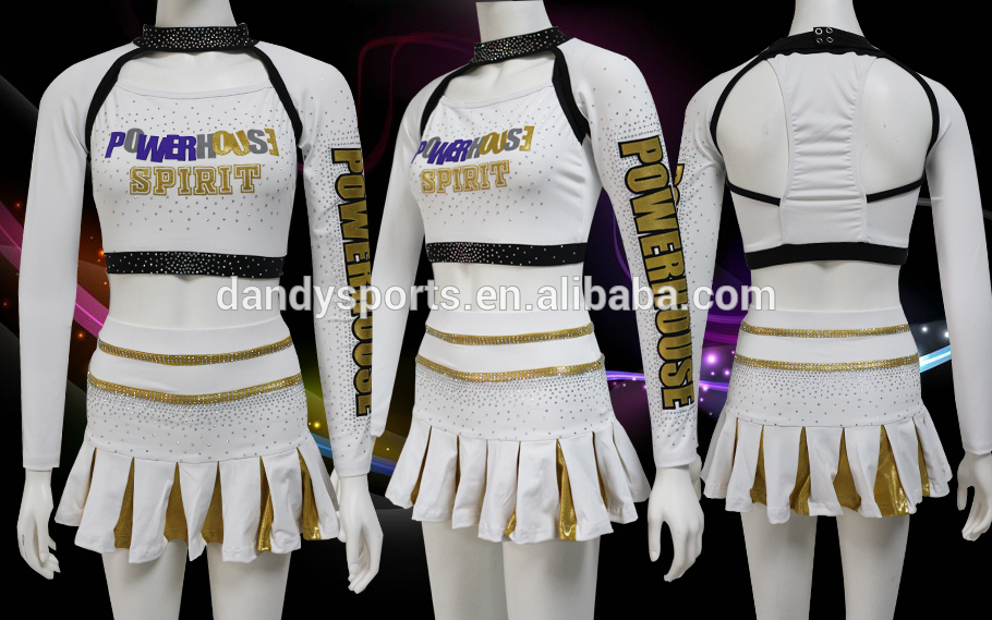 girls cheerleading costume