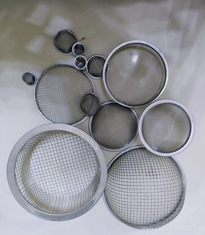 stainless steel wire mesh filter disc