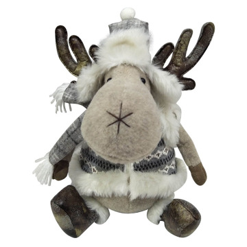 Christmas reindeer Holiday Stuffed Animal toys