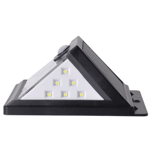 Luz de pared solar LED resistente a la intemperie para jardín