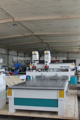 wood carving CNC Router/multi heads wood carving machine/multi spindles woodworking machine
