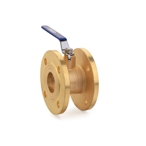 Brass Flanged Ball Valve