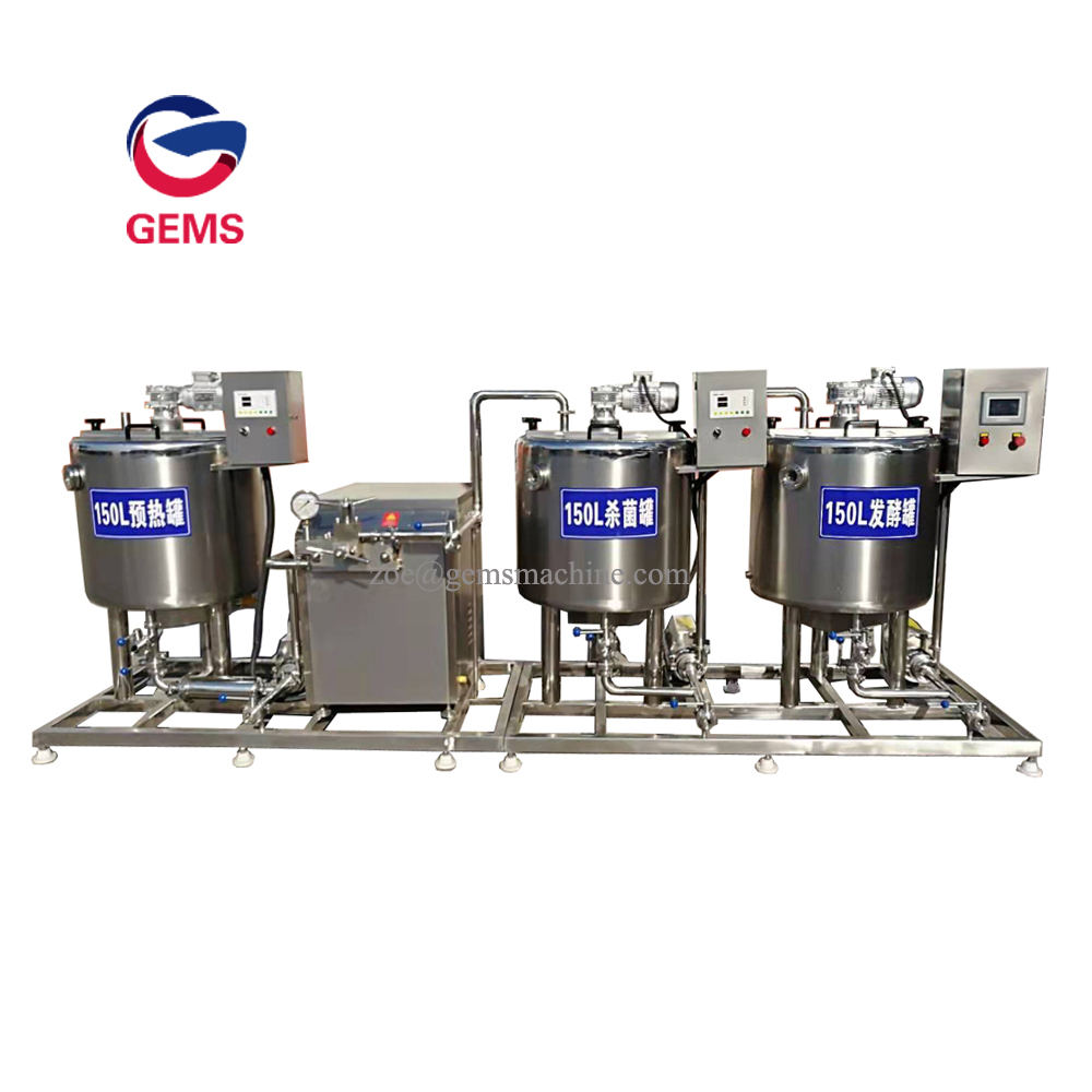 200L/Batch Yogurt Processing Line With Plastic Cup Package