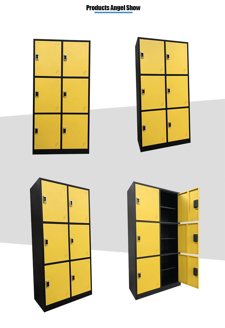 6 doors metal cabinet 