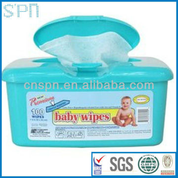Hypoallergenic and alcohol free baby plastic wipe case