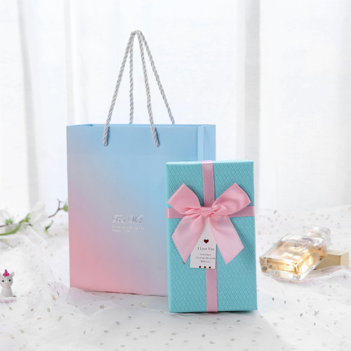 customized cosmetic gift packaging box with lid