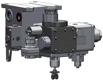 UIC Custom Train Parts Distributor Brake Valve