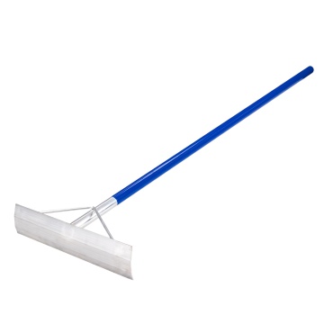 Aluminum Concrete Placer Tool: Finishing Rake with 72" Long Handle