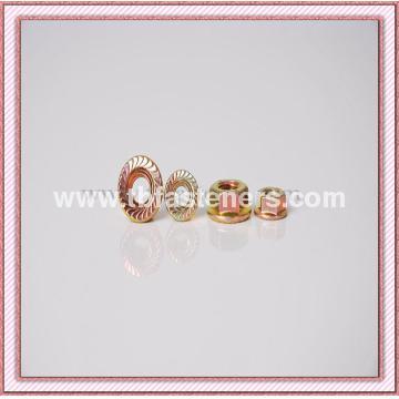 ZINC PLATED HEX FLANGE NUTS