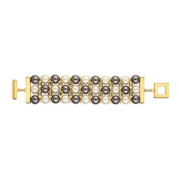 Leisure Trend with opal elegant gold bracelet design for women