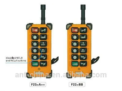 remote control crane hiab and remote control winch