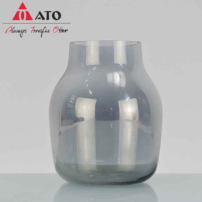 Colorful Vase Glass Vase Flower Crystal Clean vase