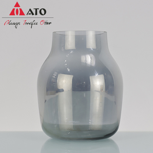 Farbenfrohe Vase Glass Vase Blume Kristall saubere Vase
