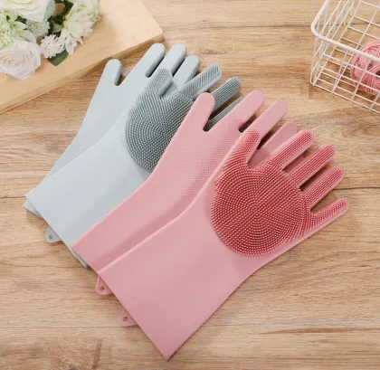 Silicone Gloves Washing Gloves Kitchen Cleaning Glove