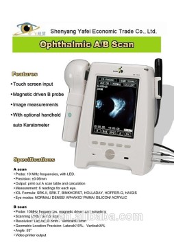 ophthalmic portable A/B scanSW-2000 /ultrasound scanner machine for EYE scanning