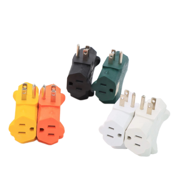 1875W 125V Heavy Duty UL Listed 3 Way Outlet Adapter - 15A