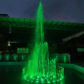 Fonte de dança ao ar livre com luzes LED
