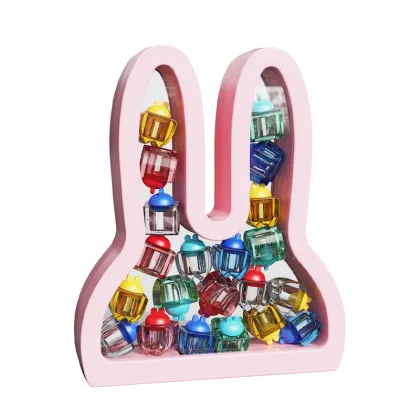 Newborn Baby Supplies Teeth Storage Plastic Box with Stickers