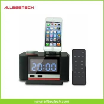 Bluetooth Speaker/iPhone Docking Station/Radio Alarm Clock