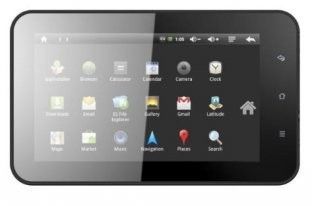 7 Inch Android 4.0 Touchpad Tablet Pc With 512mb Ddr3, 4gb / 8gb / 16gb Nand Flash