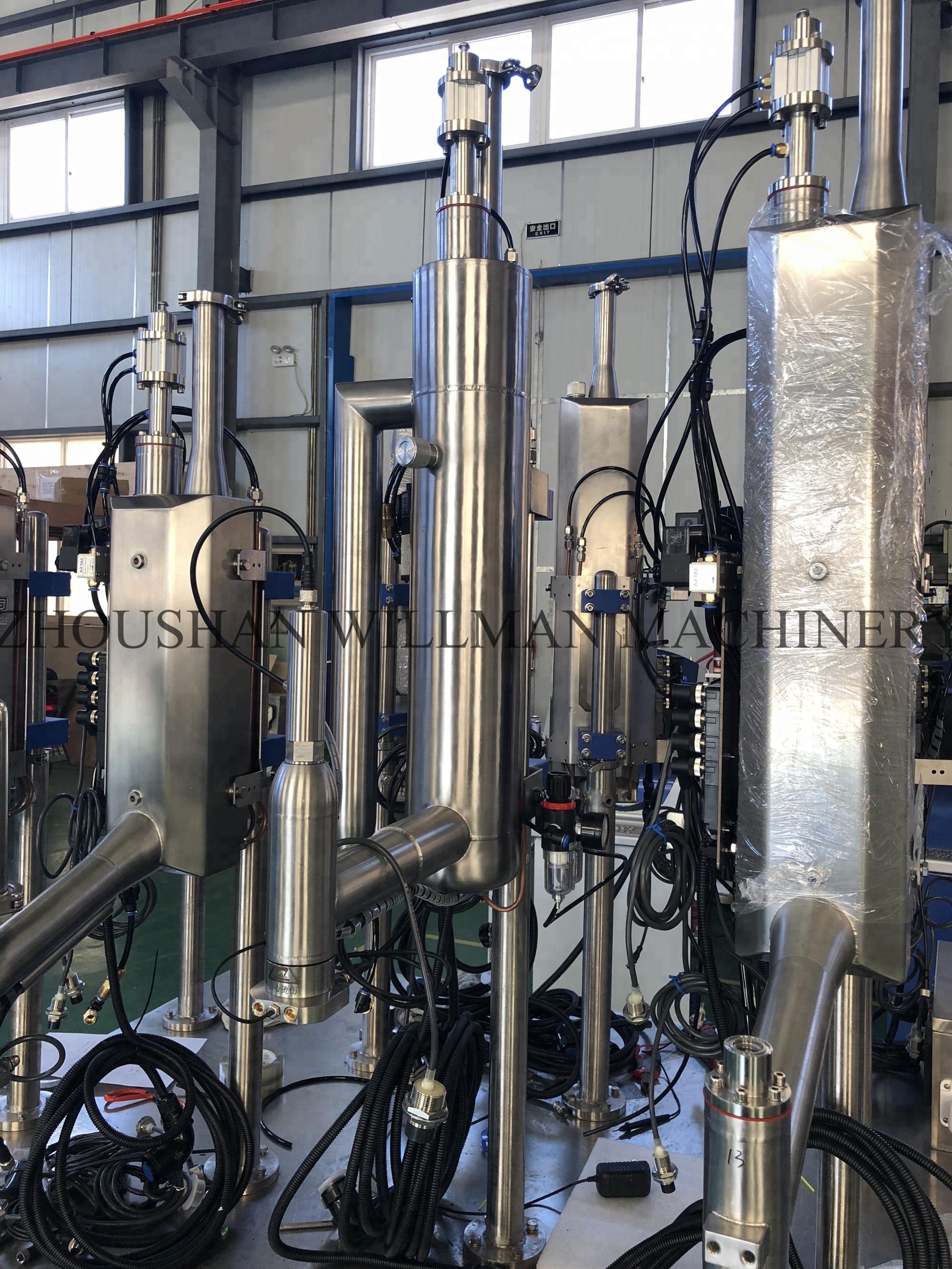 Liquid Nitrogen dosing machine for cans