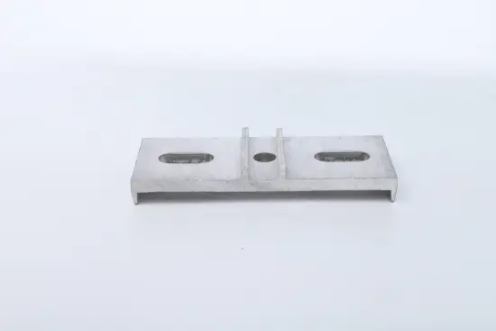 Aliminum mid plates for PV solar mounting system
