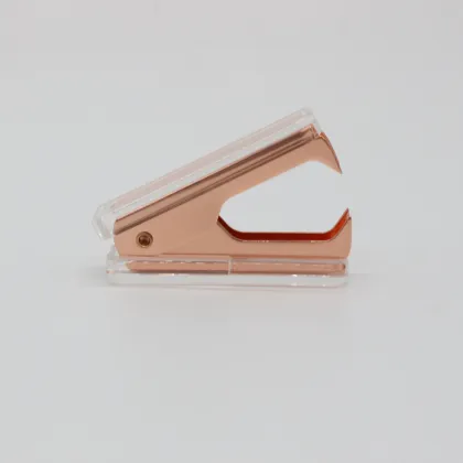 Mini Acrylic Metal Staple Remover - Lightweight Steel Claw Staple Puller