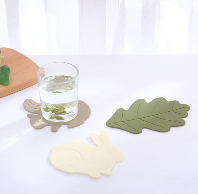 Silicone Cup Coaster Mats