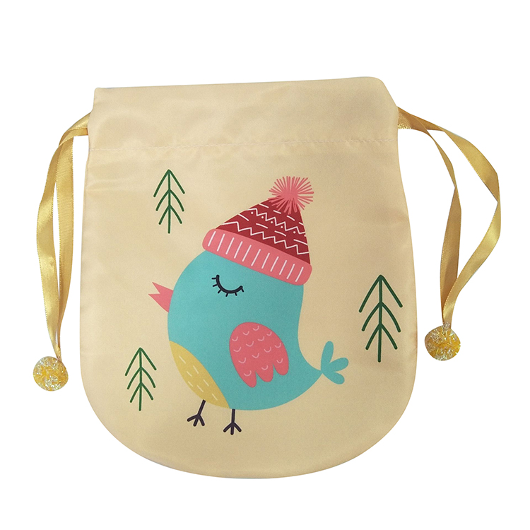 Christmas Little Bird Pattern Sack