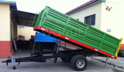 Western Quality 6ton Tipping Farm Trailer Power Trailer for Sale