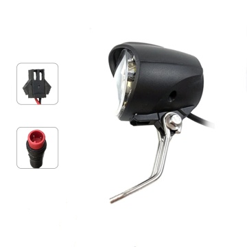 Ebike LED Front Light - 6-72V Waterproof Safety Warning Lamp for Night Cycling and E-Scooter Parts