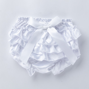 Baby Bowknot Ruffle Bloomers shorts Cute Baby Diaper Cover Newborn Shorts Summer Toddler Ruffled Pants PP Nappy shorts Clothing